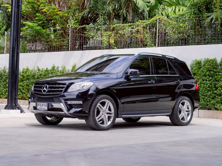 Mercedes-Benz ML-Class 2013 ML250 CDI Utility-car ดีเซล ไม่ติดแก๊ส เกียร์อัตโนมัติ ดำ รูปที่ 3