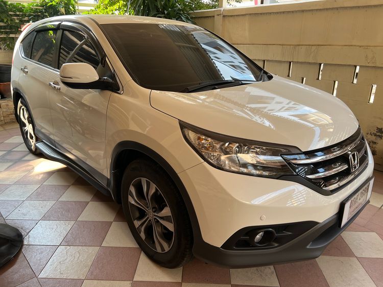 Honda CR-V 2014 2.4 EL 2WD Sedan เบนซิน ไม่ติดแก๊ส เกียร์อัตโนมัติ ขาว รูปที่ 3