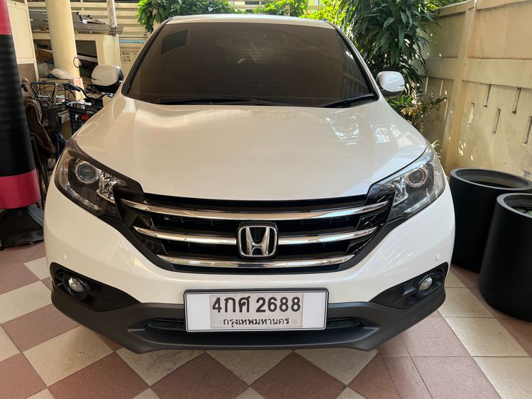 รถ Honda CR-V 2.4 EL 2WD สี ขาว