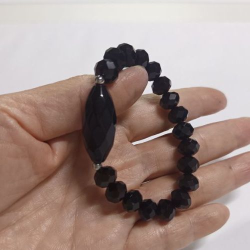 สร้อยข้อมือนิลแท้ black spinel รูปที่ 3