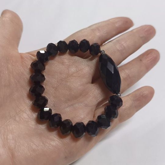 สร้อยข้อมือนิลแท้ black spinel รูปที่ 4