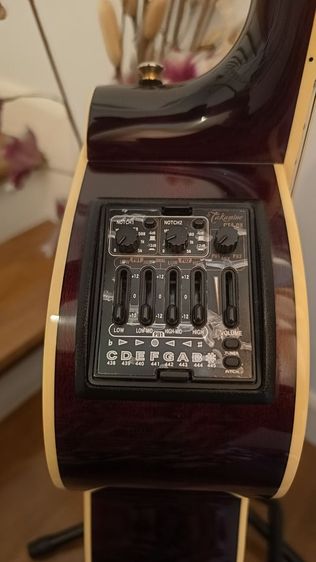 กีตาร์โปร่งไฟฟ้า Takamine DMP551C WR JAPAN รูปที่ 7