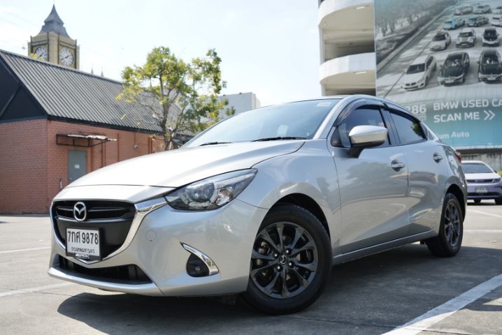 Mazda Mazda 2 2018 1.3 High Connect Sedan เบนซิน ไม่ติดแก๊ส เกียร์อัตโนมัติ เทา