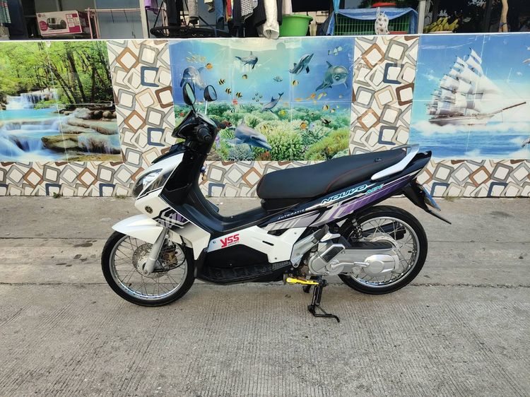 Yamaha 2006 🛵ยังไงก็ขาย NOUVO-MX ปี 49(ขายตามสภาพ) เครื่องดี สีสวย สตาร์ทมือ เล่มชุดโอนครบ+เปลี่ยนถ่ายน้ำมันเครื่องฟรี ไม่มีส่ง
