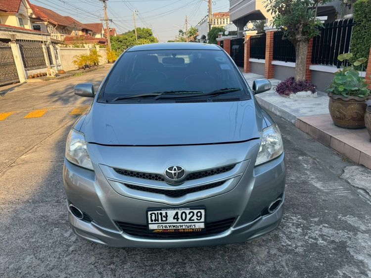 Toyota Vios 2009 1.5 E Sedan เบนซิน ไม่ติดแก๊ส เกียร์อัตโนมัติ เทา รูปที่ 2