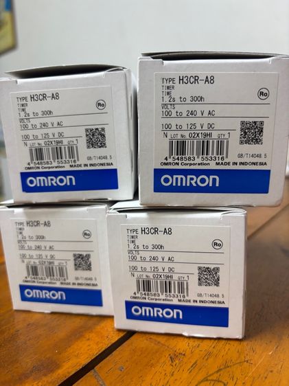 TIMER OMRON H3CR-A8   100-240VAC ของแท้ รับประกันสินค้า