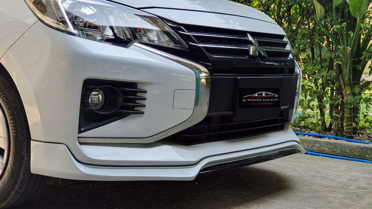 ชุดแต่ง Mitsubishi Attrage 2020–2026 สเกิร์ตรอบคัน รุ่น SR Limited 5 ชิ้น ABS แบรนด์ไทย รูปที่ 8