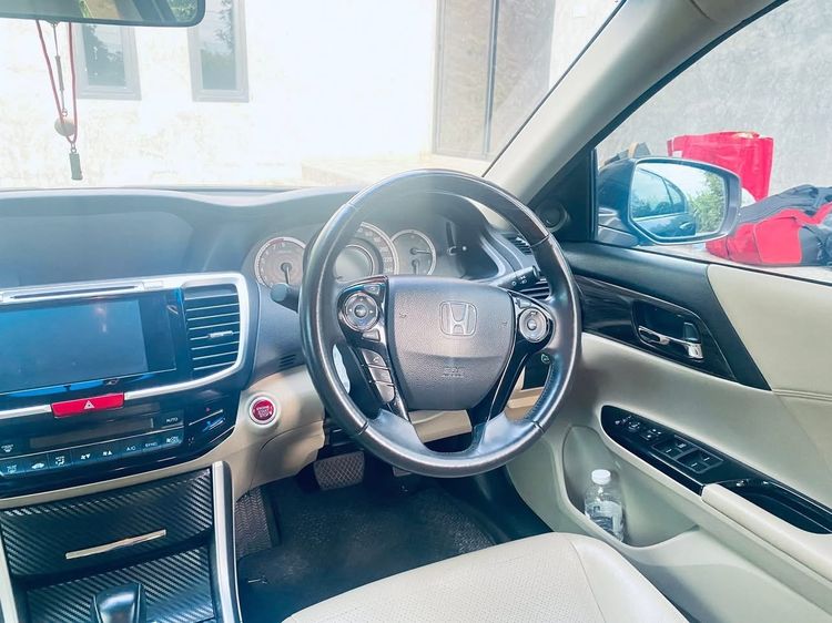 Honda Accord 2017 2.0 E Sedan เบนซิน ไม่ติดแก๊ส เกียร์อัตโนมัติ เทา รูปที่ 4