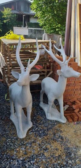 รูปปั้นกวางแต่งสวน แต่งบ้าน แต่งร้านอาหาร รูปที่ 2