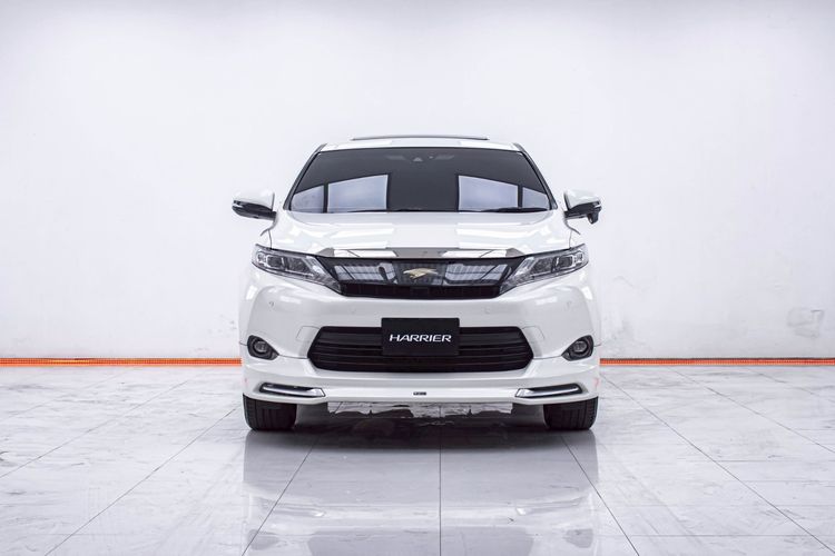 Toyota Harrier 2014 2.5 Hybrid Utility-car ไฮบริด ไม่ติดแก๊ส เกียร์อัตโนมัติ ขาว รูปที่ 4