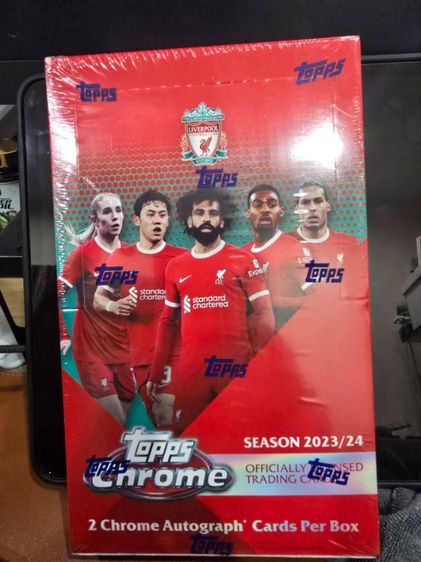 Topps Chrome Liverpool Hobby  sealbox