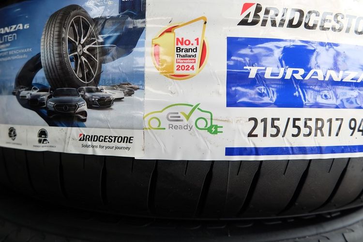 🏆ยางใหม่ Bridgestone รุ่น Turanza 6 ขนาด 215 55R17 ปี26 รูปที่ 3