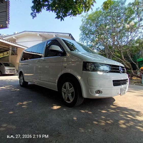 Volkswagen Caravelle 2011 2.0 TDi Comfortline Van ดีเซล เกียร์อัตโนมัติ ขาว รูปที่ 2