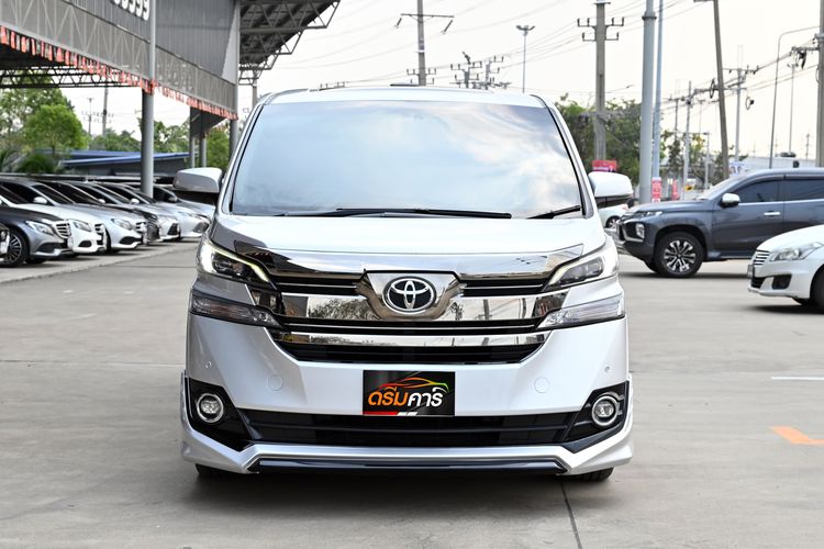 Toyota Vellfire 2017 2.5 Z G Edition Utility-car เบนซิน ไม่ติดแก๊ส เกียร์อัตโนมัติ บรอนซ์เงิน รูปที่ 2