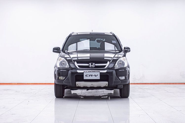 Honda CR-V 2003 2.0 E Utility-car เบนซิน ไม่ติดแก๊ส เกียร์อัตโนมัติ ดำ รูปที่ 4