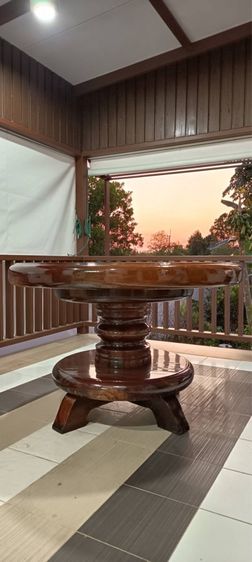 โต๊ะไม้มะค่ากลม รูปที่ 3