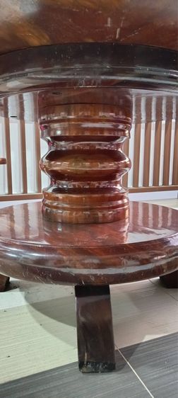 โต๊ะไม้มะค่ากลม รูปที่ 7