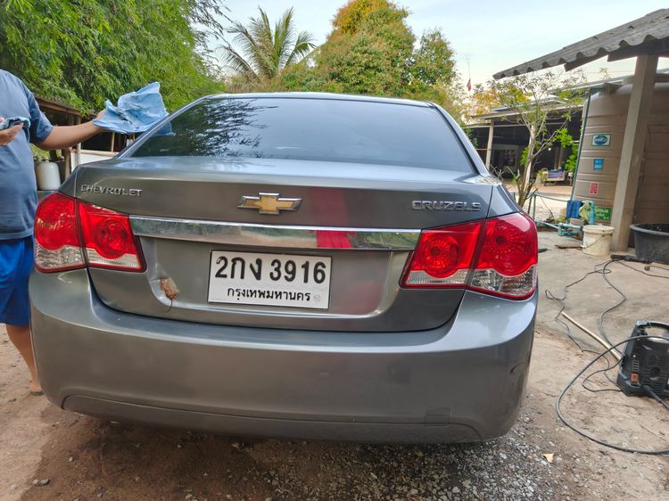 Chevrolet Cruze 2013 1.6 LS Sedan เบนซิน ไม่ติดแก๊ส เกียร์อัตโนมัติ เทา รูปที่ 4