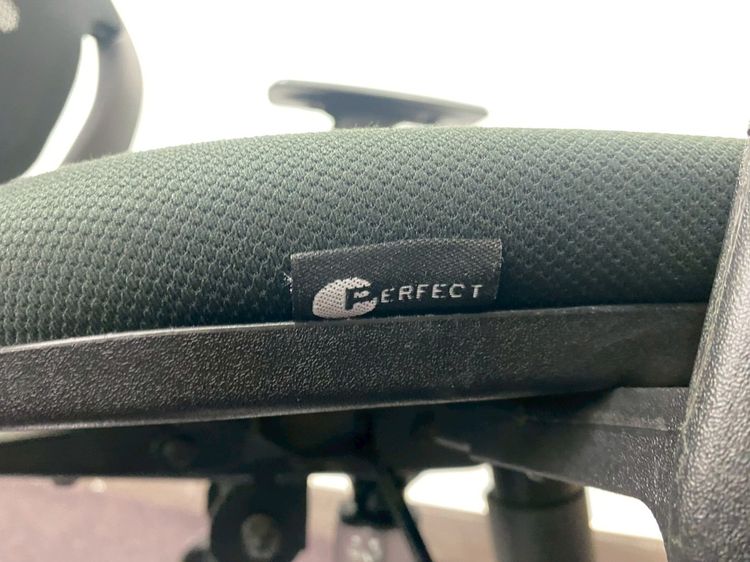 เก้าอี้สำนักงาน ขาเหล็ก เบาะผ้า พนักพิงตาข่าย ยี่ห้อ perfect รูปที่ 8