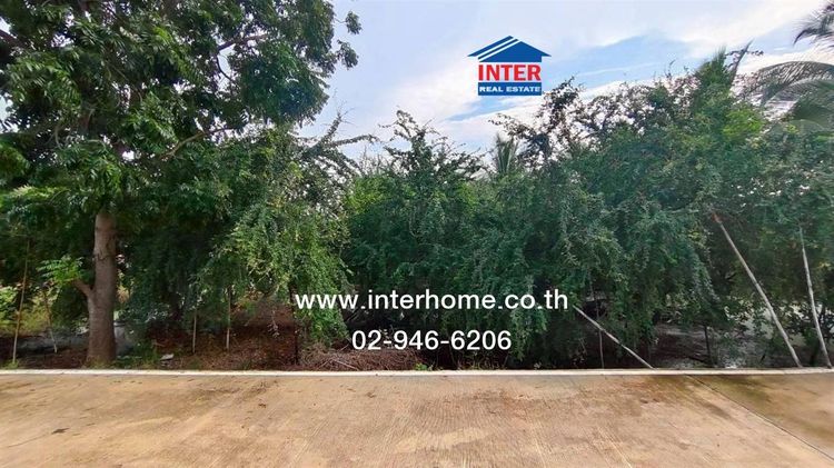 ที่ดินเปล่า 4 ไร่ 54 ตร.ว. ที่ดิน ซอยท่าแร้ง ถนนพระราม2 ถนนเส้นสวนส้ม เมืองสมุทรสาคร สมุทรสาคร