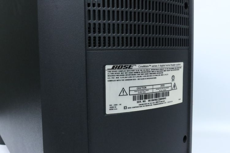 Bose CineMate Series II - IDPS26010004 รูปที่ 9
