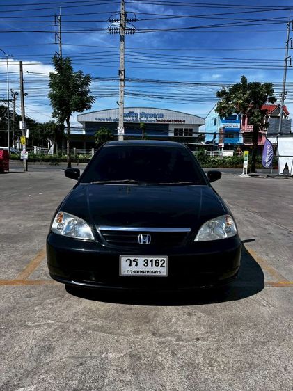 Honda Civic 2003 1.7 VTi Sedan เบนซิน LPG เกียร์อัตโนมัติ ดำ รูปที่ 4