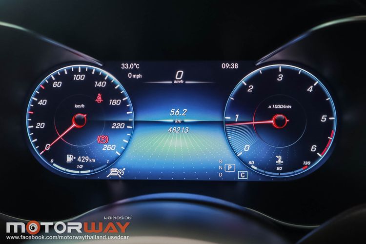 Mercedes-Benz C-Class 2021 C220 Sedan ดีเซล เกียร์อัตโนมัติ ขาว รูปที่ 2