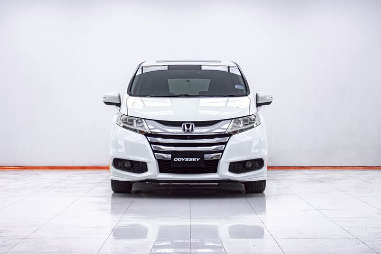 Honda Odyssey 2014 2.4 EL Utility-car เบนซิน ไม่ติดแก๊ส เกียร์อัตโนมัติ ขาว รูปที่ 4