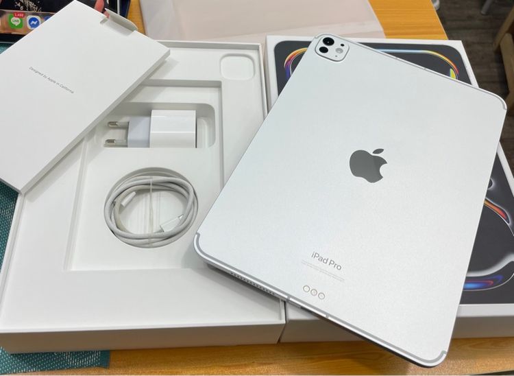 Apple 256 GB ipad pro 11นิ้ว M4 256GB WiFi Cellular 