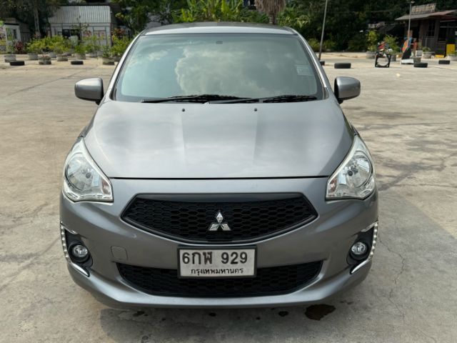 Mitsubishi Attrage 2018 1.2 GLX Sedan เบนซิน เกียร์อัตโนมัติ เทา รูปที่ 4