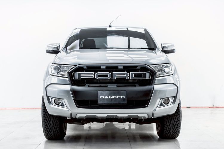Ford Ranger 2016 2.2 Hi-Rider XLT Pickup ดีเซล ไม่ติดแก๊ส เกียร์อัตโนมัติ เทา รูปที่ 4