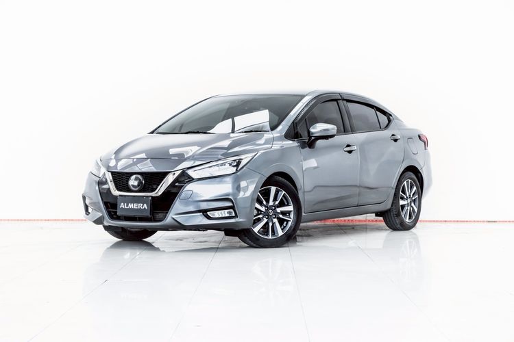 Nissan Almera 2021 1.0 VL Sedan เบนซิน ไม่ติดแก๊ส เกียร์อัตโนมัติ เทา