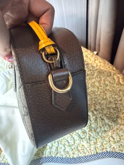 Gucci Supreme messenger Bag มือสองสภาพสวย ลิ้นตึงแข็ง Used Like New รูปที่ 10