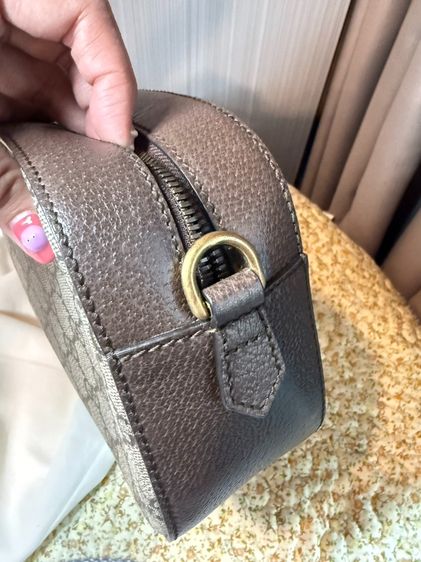 Gucci Supreme messenger Bag มือสองสภาพสวย ลิ้นตึงแข็ง Used Like New รูปที่ 11