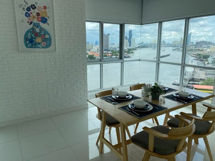 Pruksa ไม่อนุญาต ตกแต่งครบ สร้างเสร็จก่อน 2010 ขายด่วน Ivy River วิวแม่น้ำแบบพาโรนามา ไม่มีตึกบัง ราคาดีสุดๆ โทร 082-641-4199 รูปที่ 3