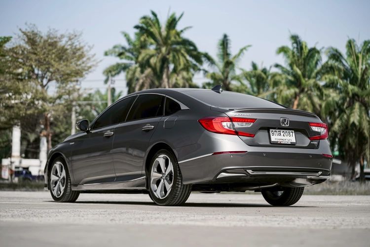 Honda Accord 2020 2.0 Hybrid Tech Sedan ไฮบริด ไม่ติดแก๊ส เกียร์อัตโนมัติ เทา รูปที่ 4