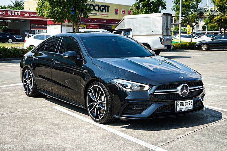 Mercedes-Benz CLA-Class 2020 CLA35 Sedan เบนซิน ไม่ติดแก๊ส เกียร์อัตโนมัติ ดำ รูปที่ 3