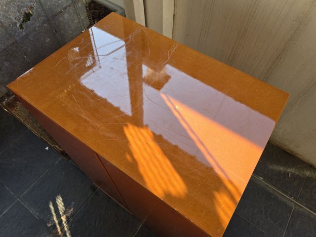 ตู้ไม้มือสอง งานสีHIGH GLOSS สินค้านำเข้า
ขนาด กว้าง 60CM สูง 90CM ลึก 40CM
ราคา 900 บาท รูปที่ 9