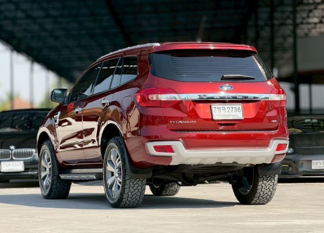 Ford Everest 2015 3.2 Titanium Plus 4WD ดีเซล เกียร์อัตโนมัติ แดง รูปที่ 3