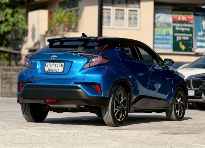 Toyota C-HR 2019 1.8 Hybrid Mid ไฮบริด เกียร์อัตโนมัติ น้ำเงิน รูปที่ 3