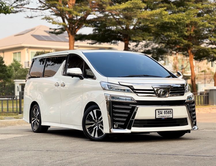 Toyota Vellfire 2019 2.5 Z G Edition Van เบนซิน ไม่ติดแก๊ส เกียร์อัตโนมัติ ขาว รูปที่ 3