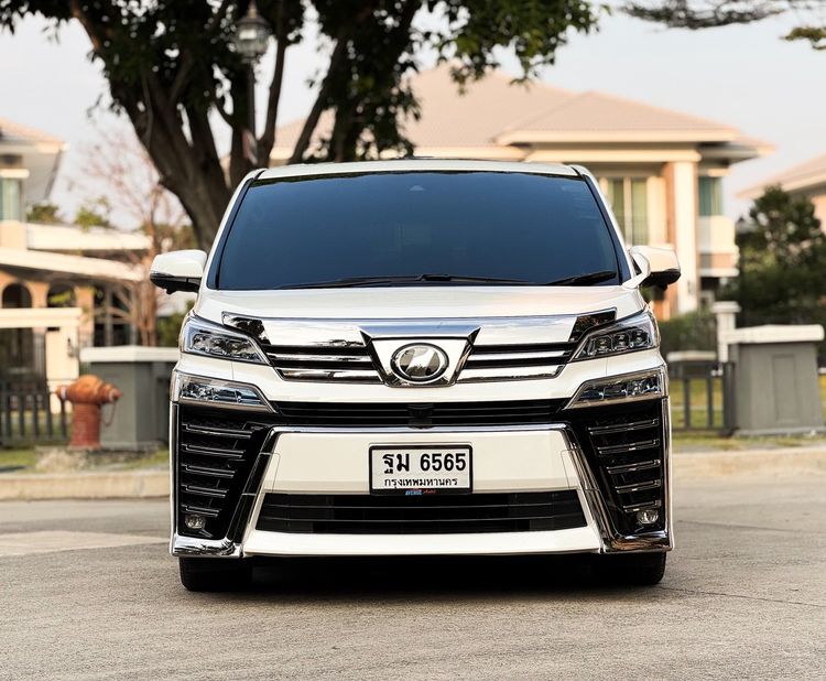 Toyota Vellfire 2019 2.5 Z G Edition Van เบนซิน ไม่ติดแก๊ส เกียร์อัตโนมัติ ขาว รูปที่ 2