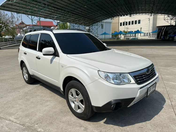 Subaru Forester 2008 2.0 X 4WD Utility-car เบนซิน ไม่ติดแก๊ส เกียร์อัตโนมัติ ขาว รูปที่ 3
