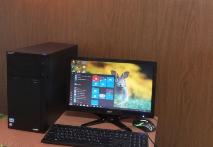 ขายคอม Acer i3 จอ19นิ้วพร้อมอแด๊ปเตอร์ รับไวฟายได้ SSD Ram4g การ์ดจอ 1g รูปที่ 2