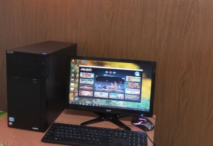 ขายคอม Acer i3 จอ19นิ้วพร้อมอแด๊ปเตอร์ รับไวฟายได้ SSD Ram4g การ์ดจอ 1g รูปที่ 3