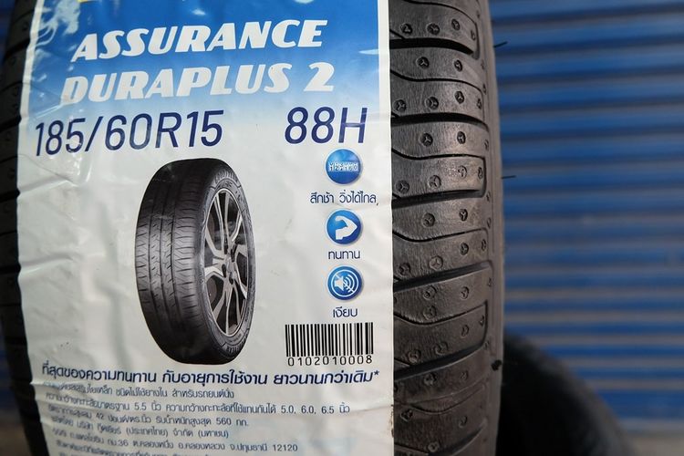 👍 Goodyear รุ่น Assurance Duraplus 2 ขนาด 185 60R15 ปี25 รูปที่ 3
