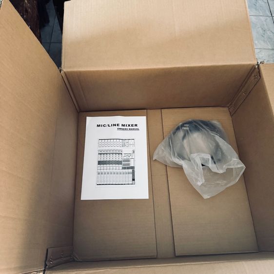 มิกเซอร์เสียงใส่ใหม่แกะกล่อง รูปที่ 7