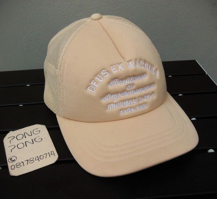 หมวกและหมวกแก๊ป หมวกแก็ป DEUS Hat Trucker Tokyo Style จาก Harajuku