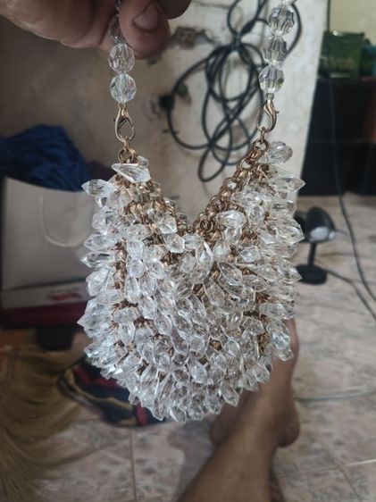  กะเป๋า      คล้องมือ  คริสตัส  พลาสติก