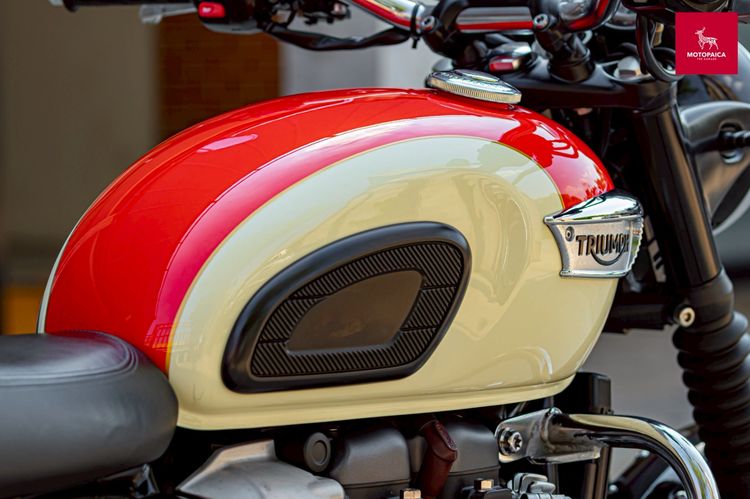 Triumph Bonneville T100 ปี2018 สีหายาก วิ่ง10,000km.  รูปที่ 16